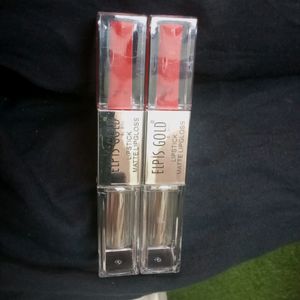 2 In 1 Lipstick Pack Of Two Matte Lipstic