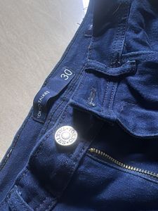 Classic Navy Blue Skinny Fit Jeans
