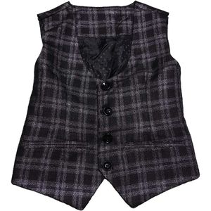 Custom Women’s Checked Vest – Never Used