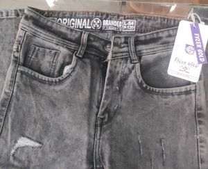 Fyzer Gold Distressed Jeans