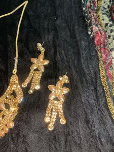 Gold-Toned Statement Necklace Set