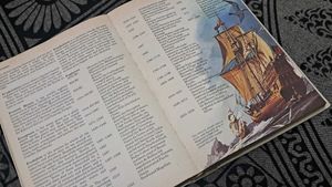 1984 Giant Book of Knowledge - Vintage Hardcover