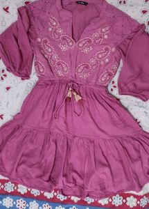 Zudio Pink Flared Top💗