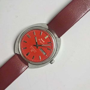 HMT RAJAT Automatic Watch Red dial