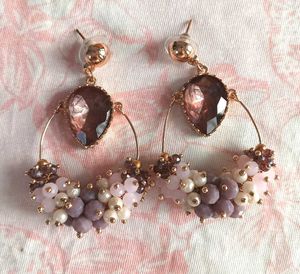 Premium Crystal & Beads Earrings