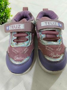 Cute Girls Pink &amp; Purple Sneakers