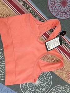 Max Sports Bra - Coral