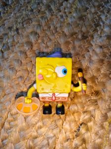 Spongebob Figure with Art Palette