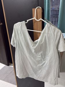H&amp;M's Off-shoulder Graphic T-Shirt