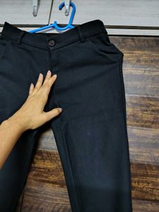 Classic Black Slim Fit Pants