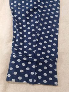 Polka Dot Blue Leggings