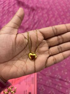 Gold Heart Necklace