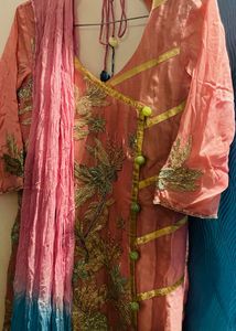Clearance sale🎉 gota patti designer Kurta wit