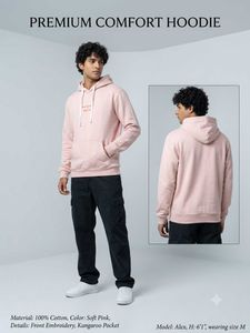 Unisex Premium Comfort Pink Hoodie