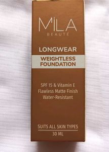 Mila Beaute Longwear Weightless Foundation