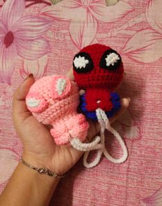 combo Crochet Spider-Man charm 🕸️♥️
