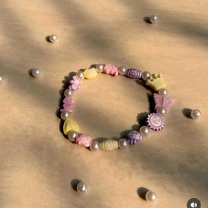 Customizable Cute Beaded Charm Bracelet