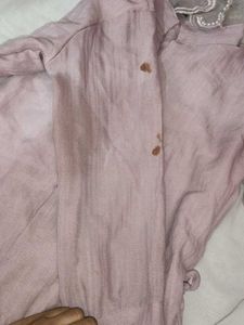 Elegant Pink Ethnic top ek baju m thora sa daag h