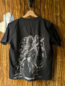Grim Reaper Bass Guitar T-Shirt (Glo-in-the-dark)