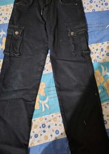 Men's Black Cargo Pants