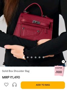 🍒Cherry red handbag -Mini🤌🏻