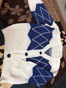 Argyle Cardigan Sweater