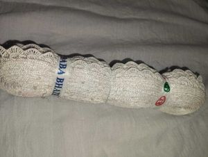 Cream Lace Trim Fabric Roll