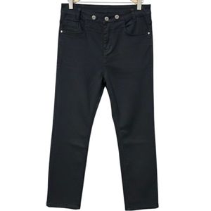 Classic Black Wide Leg Jeans for Women