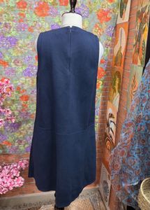 Classic Navy A-Line Dress