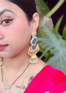 Elegant Kashmiri Jhumka Earrings