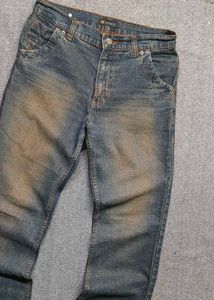 Men's Distressed Flare Jeans