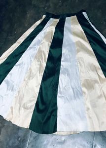 Elegant Striped Ethnic Skirt/it's a brand new