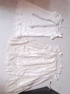 3 combo net dress fixed price