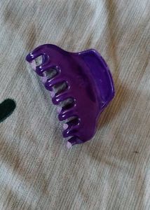 Purple Claw Clip