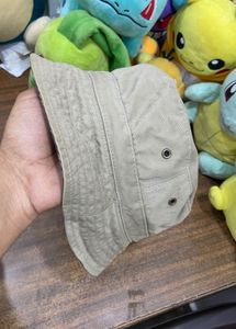 Rare Khaki Bucket Hat Reversible NII