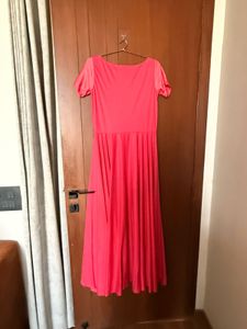 Stunning Pink Anarkali Gown