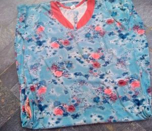 Floral Print Nightgown
