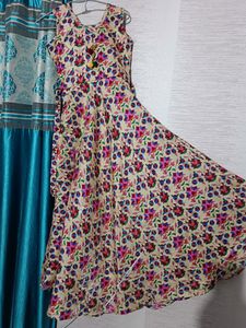 Floral Print Fit And Flare Baby Girl Dress
