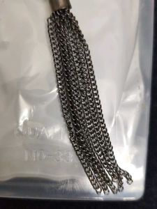Statement Chain Tassel Earrings