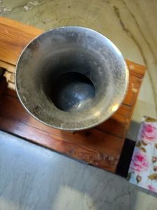 Silver Metal Vase