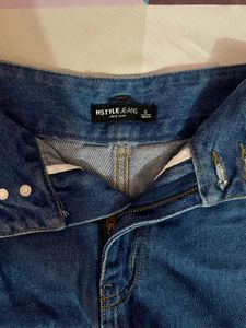 High Waisted Denim Shorts