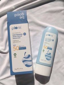 Plum Rice Water & Niacinamide Sunscreen SPF 50
