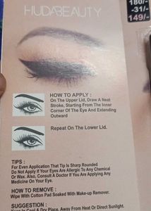 HudaBeauty Kajal Black Eyeliner( Pack of 2)