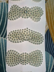 Elegant Pearl Hair Clips Set