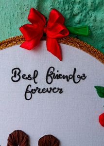 Best Friend Embroidery