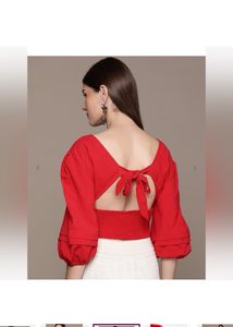 LABEL RITU KUMARTop with Back Tie-Up