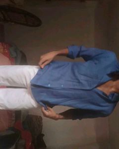 Blue Casual Shirt
