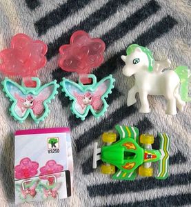 Cute Unicorn &amp; Butterfly Toys Set
