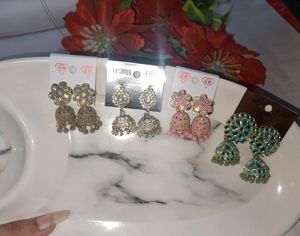 Beautiful Earings Combo Pack Of 4