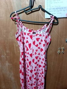 Cute Pink Heart Dress